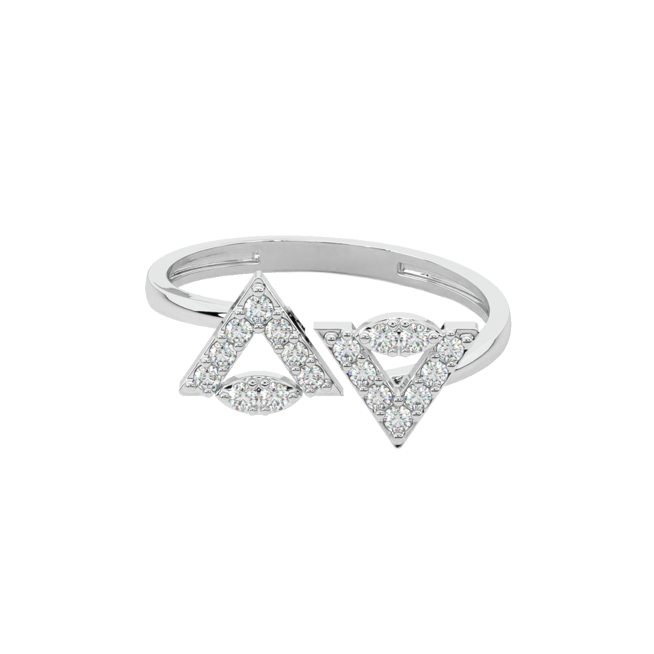 Viva Diamond Dainty Ring